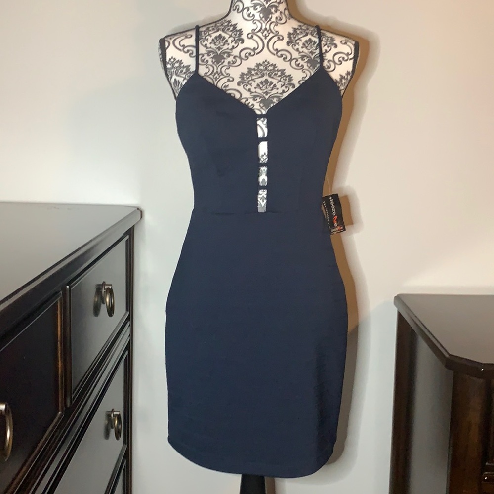Teeze Me Bodycon dress - Navy blue size 9